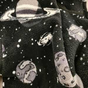 Boy's Space-Themed Fleece Housecoat (Never Worn)